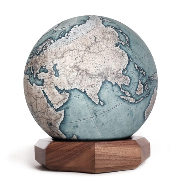 Buy Vintage Small Globe Height 8 Cm Decorative Glass Desk Globe