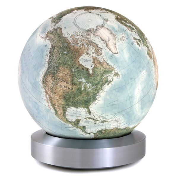 Aluminium Albion - Desktop Globes (By Size)