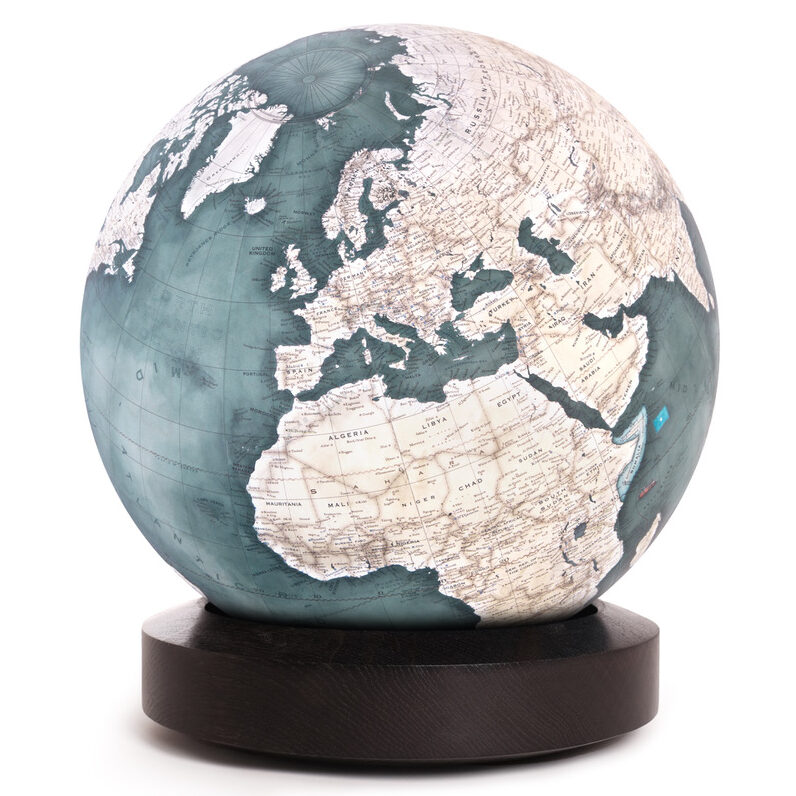 Wood Albion Options - 36cm Desktop Globe - Bellerby & Co Globemakers