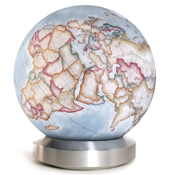 127cm Aluminium Curve - Large Rotational Globe