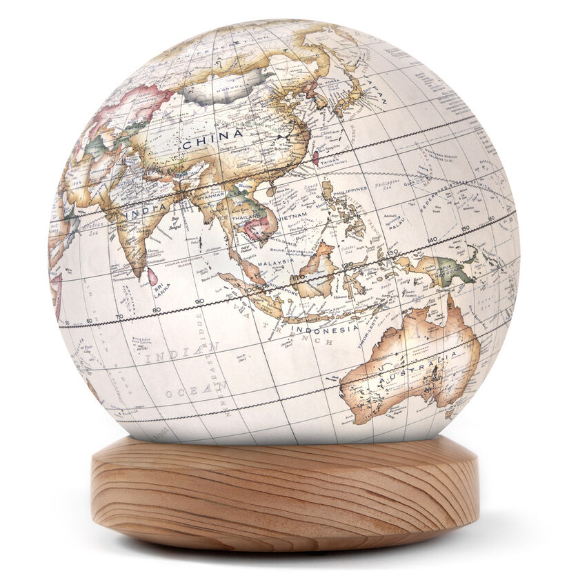 Cedar of Lebanon - Mini Desk Globe - Bellerby & Co Globemakers