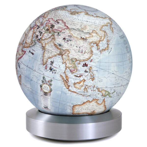 36cm Aluminium Albion - Desktop Globe