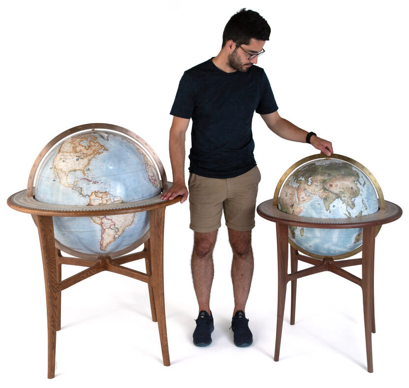The Classic Britannia - Floor Standing Globe - 50cm - Bellerby