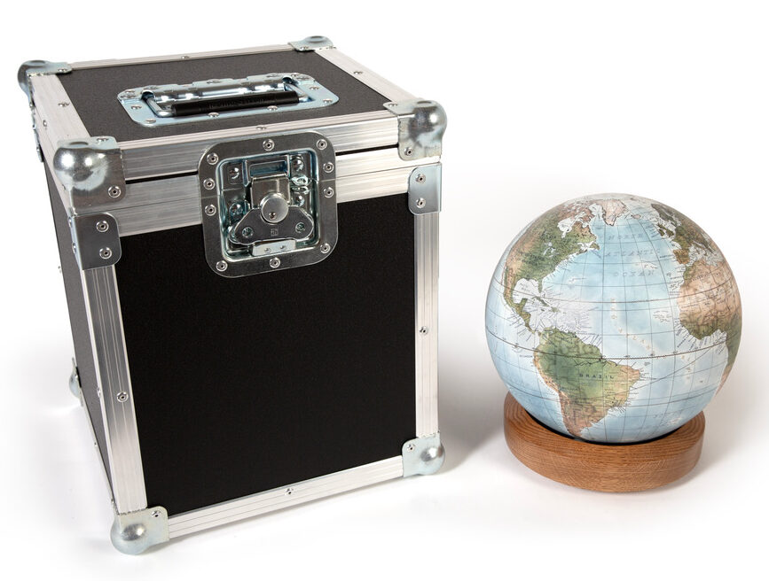 The Mini Desk Globe - Wood Albion Options - Bellerby & Co Globemakers