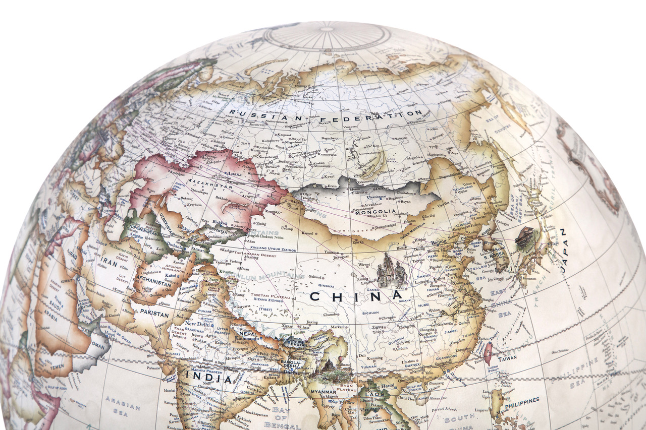 360_Parchment_Cassini_India_China_Asia_Temples_Terracota_Army_Travel_Routes