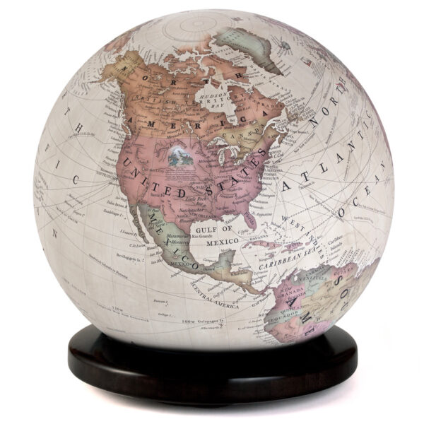Historic 19th Century Globe (Example)