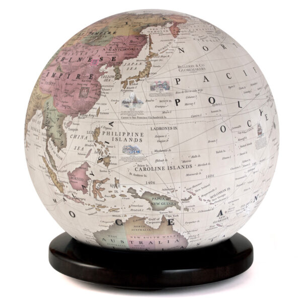 Historic 19th Century Globe (Example)