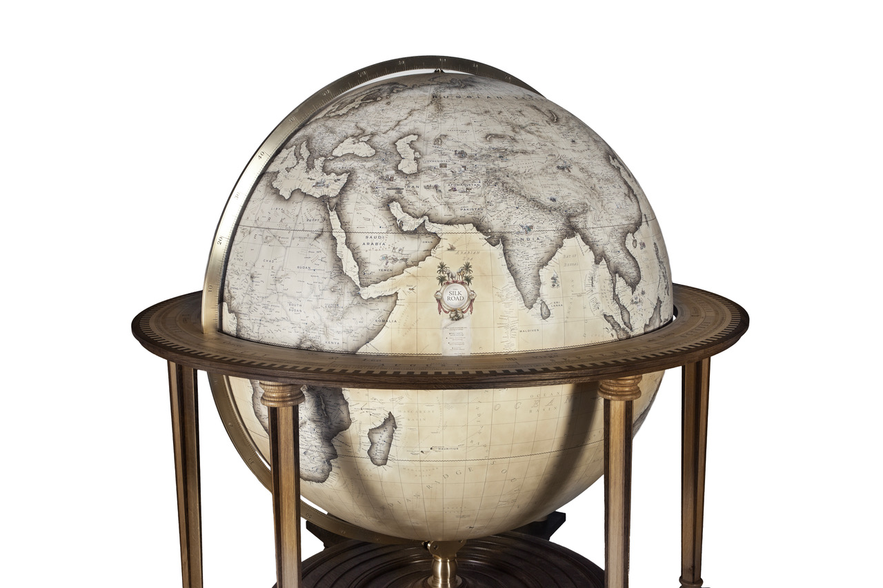 127cm Traditional Churchill - Large Floor Standing Globe