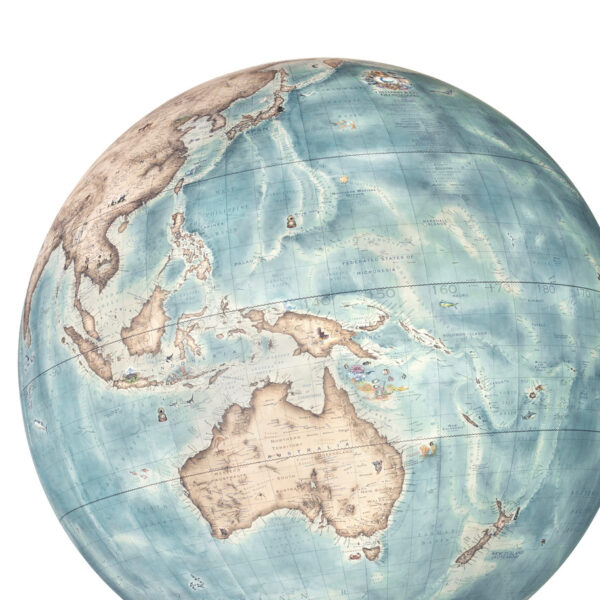 Personalisation Example : 127cm Churchill Large Rotational Globe